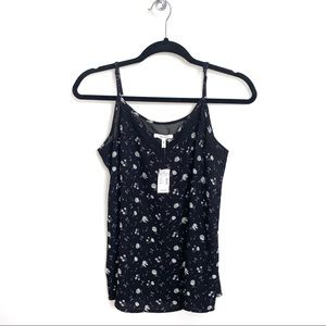 Maurices | NWT Black Floral Print Tank Blouse